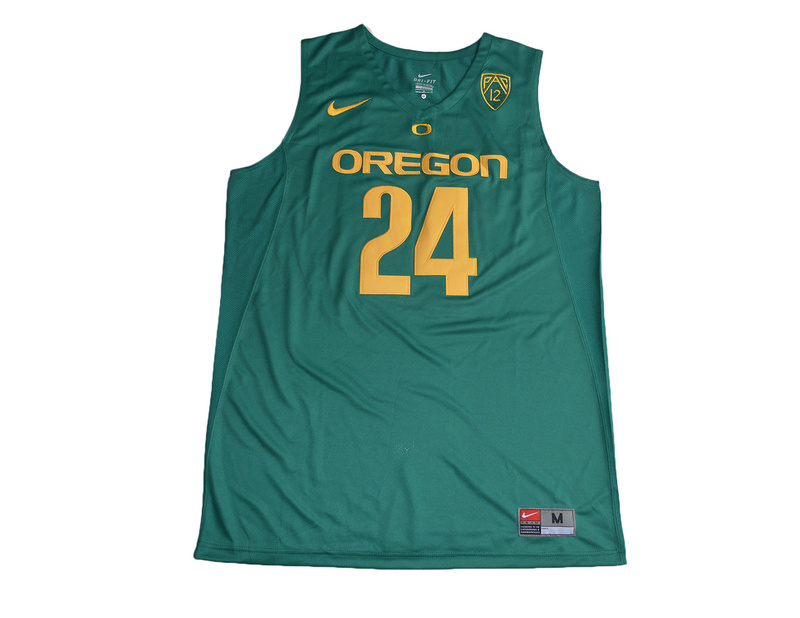 2017 Oregon Ducks Dillon Brooks 24 College Basketball Jersey - Green